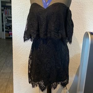 Lovers and Friends Lace mini dress